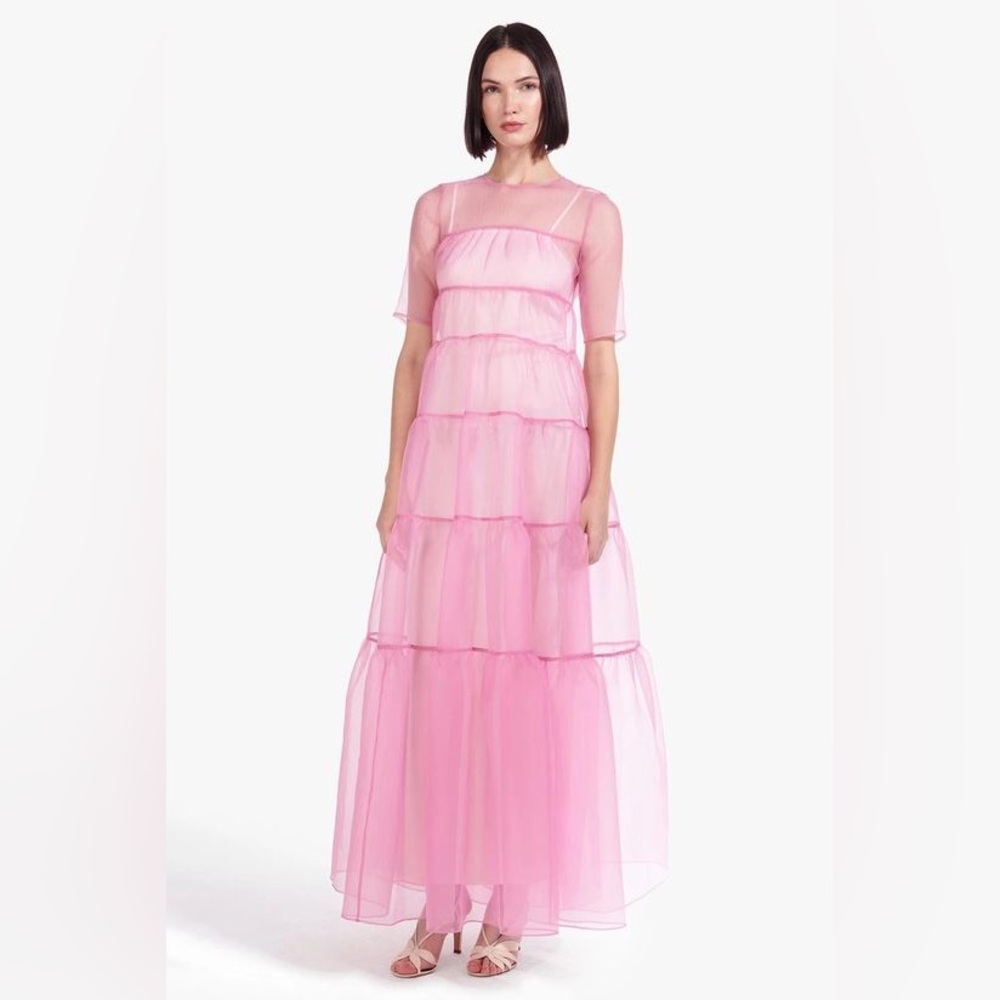 Staud Hyacinth pink dress Medium